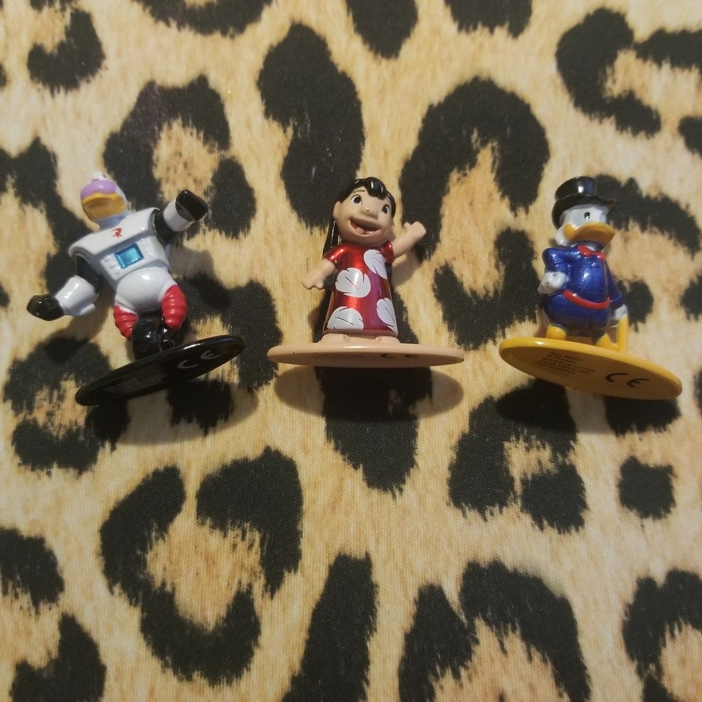 Disney nano metalfigs scrooge lilo gizmoduck